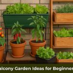 Balcony vegetable garden