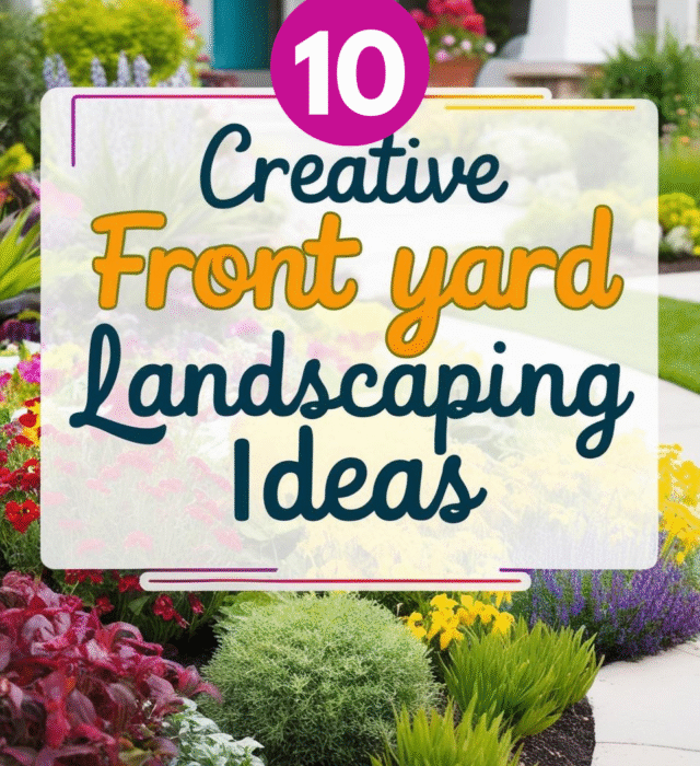 10 Creative Front Yard Landscaping Ideas to Elevate Your Curb Appeal