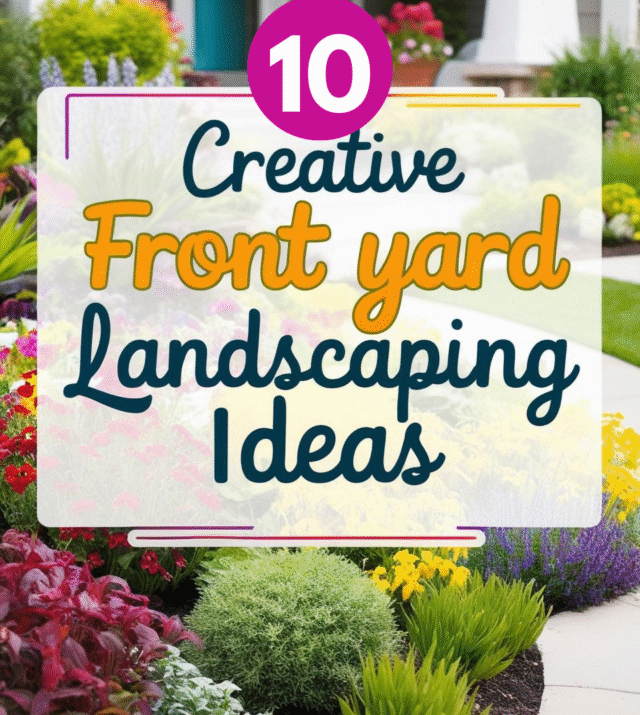 10 Creative Front Yard Landscaping Ideas