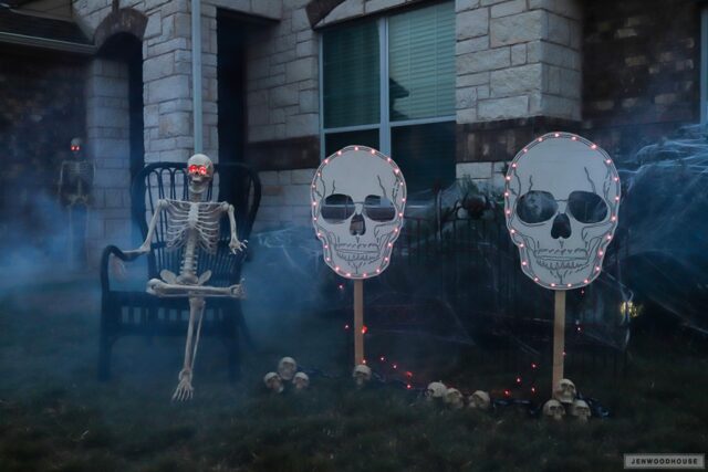 Halloween Vertical Silhouette Yard Stake
