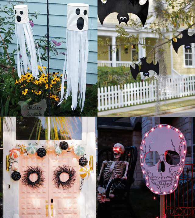 11 Best DIY Outdoor Halloween Decorations for Front Yard