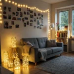 DIY Ideas Using String Lights to Decorate Your Rooms