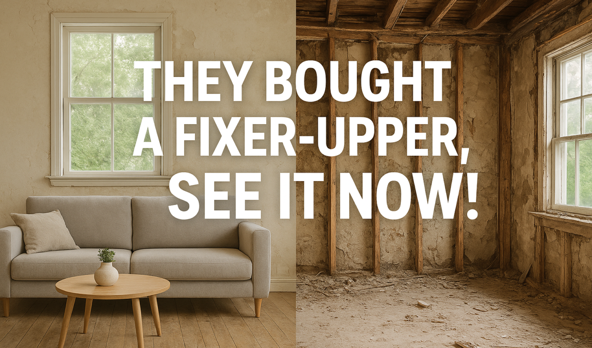 They Bought A Fixer-Upper, See It Now!
